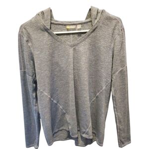 ZELLA ATHETIC HOODED TOP SZ SMALL